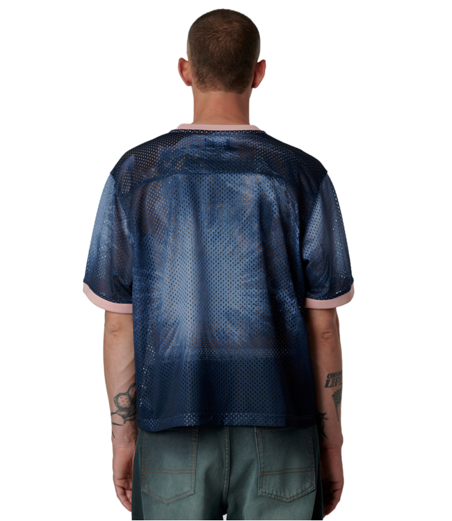 RASSVET Athletic Mesh Jersey Woven - Navy