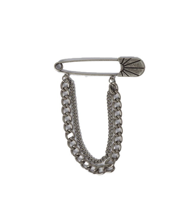 RASSVET Brooch Metal - Antique Silver