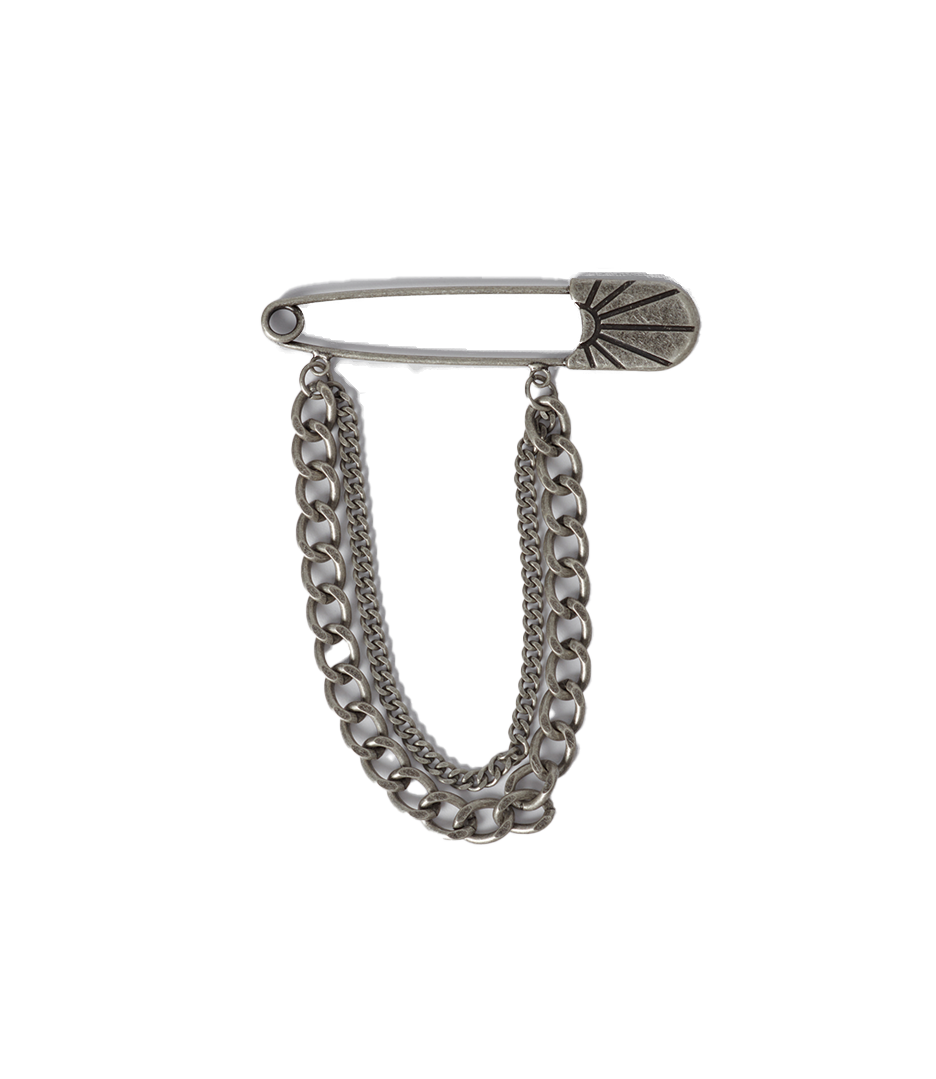 RASSVET Brooch Metal - Antique Silver