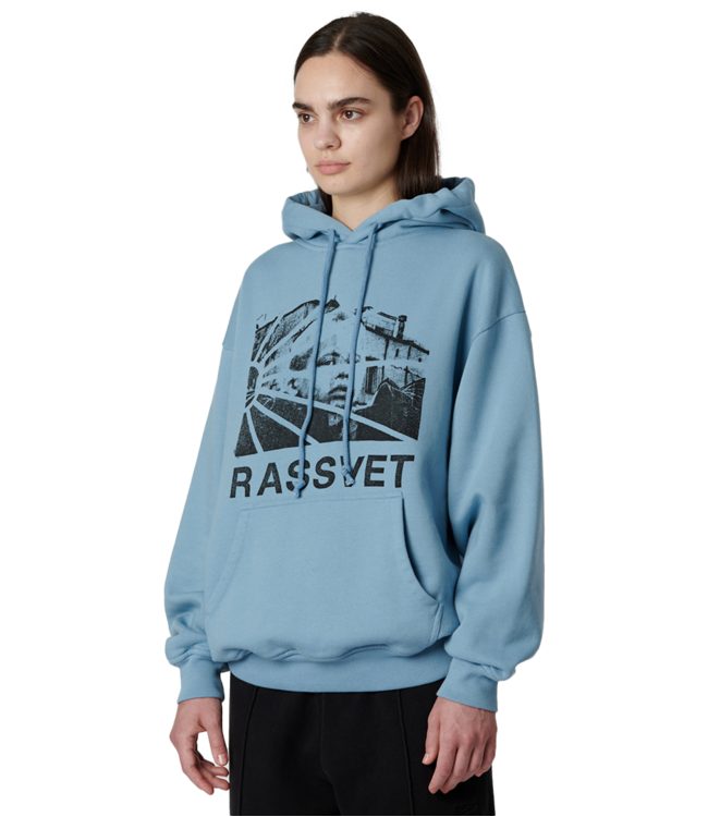 RASSVET Heritage Hoodie Knit - Light Blue