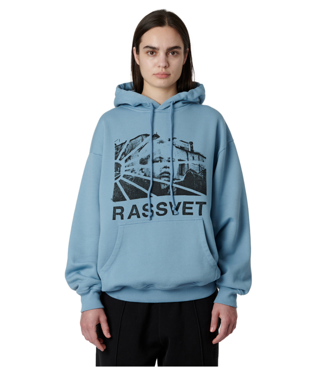RASSVET Heritage Hoodie Knit - Light Blue