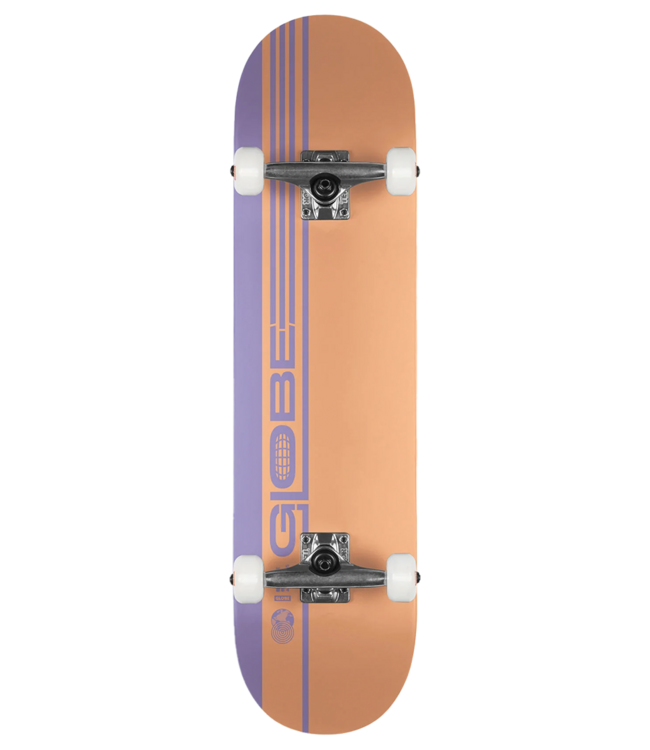 GLOBE G0 Strype Hard Complete - Dusty Orange/Lavender