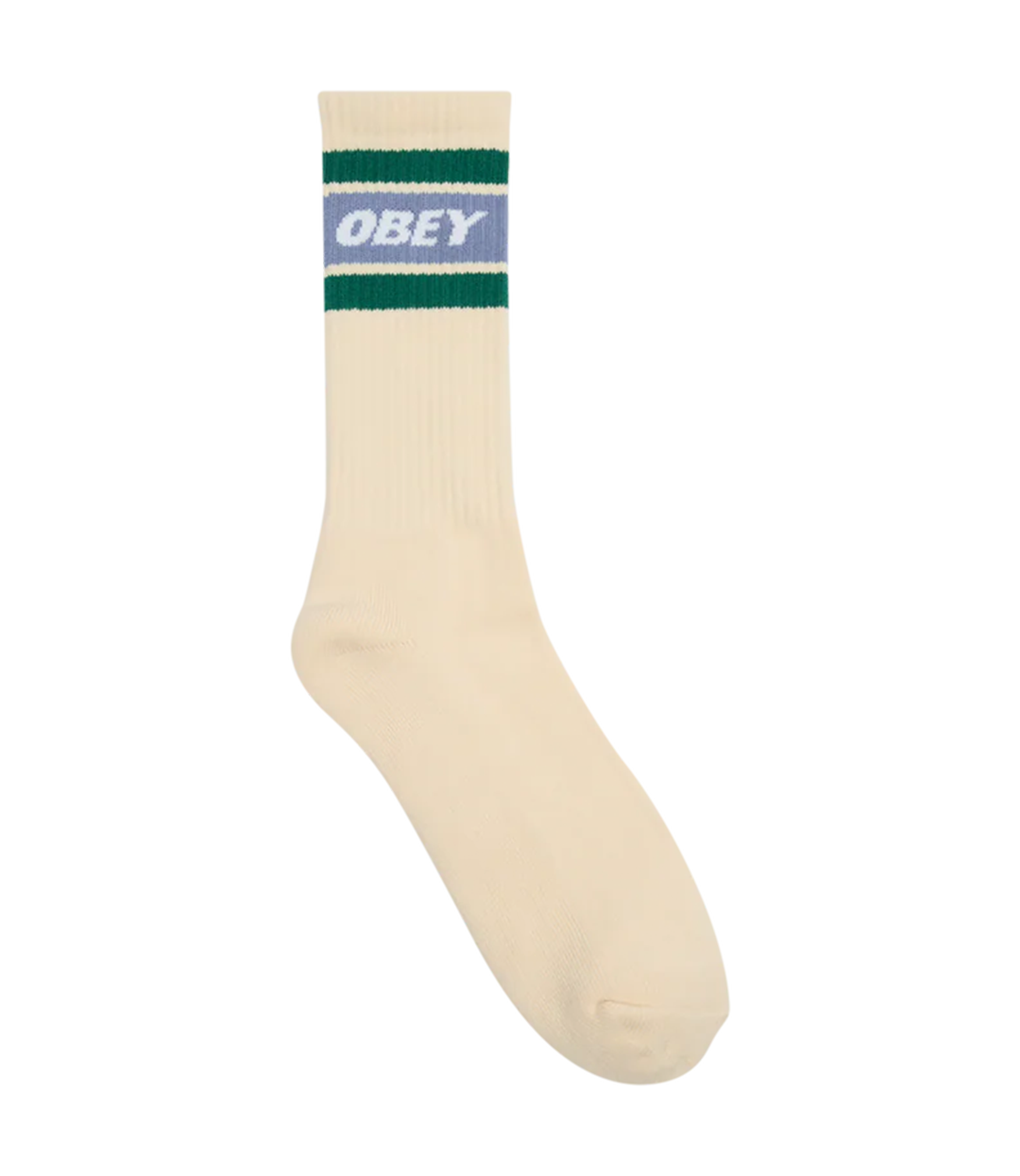 OBEY Cooper Ii Socks - Unbleached/Ashleigh Blue
