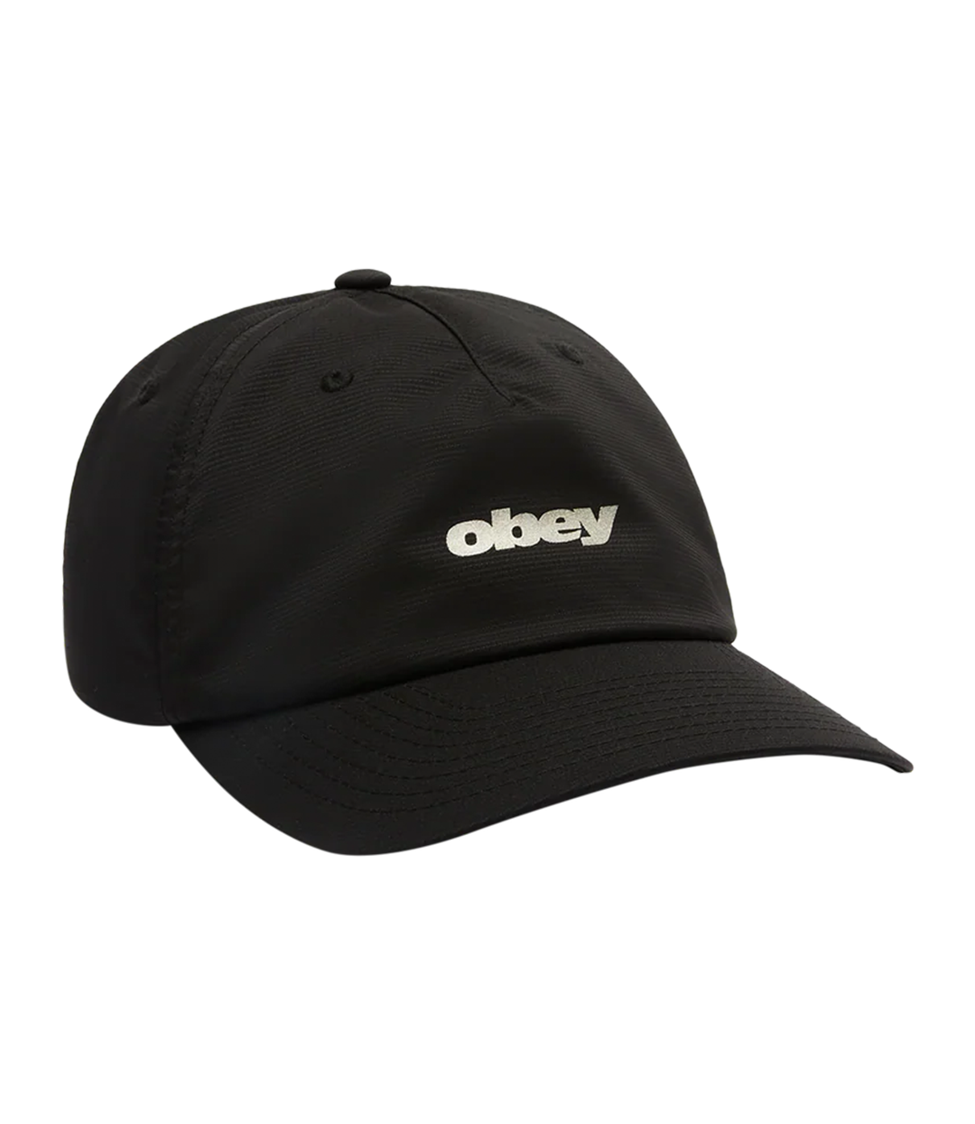 OBEY Obey Stride 5 Panel Strapback - Black