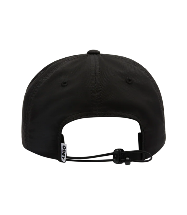 OBEY Obey Stride 5 Panel Strapback - Black