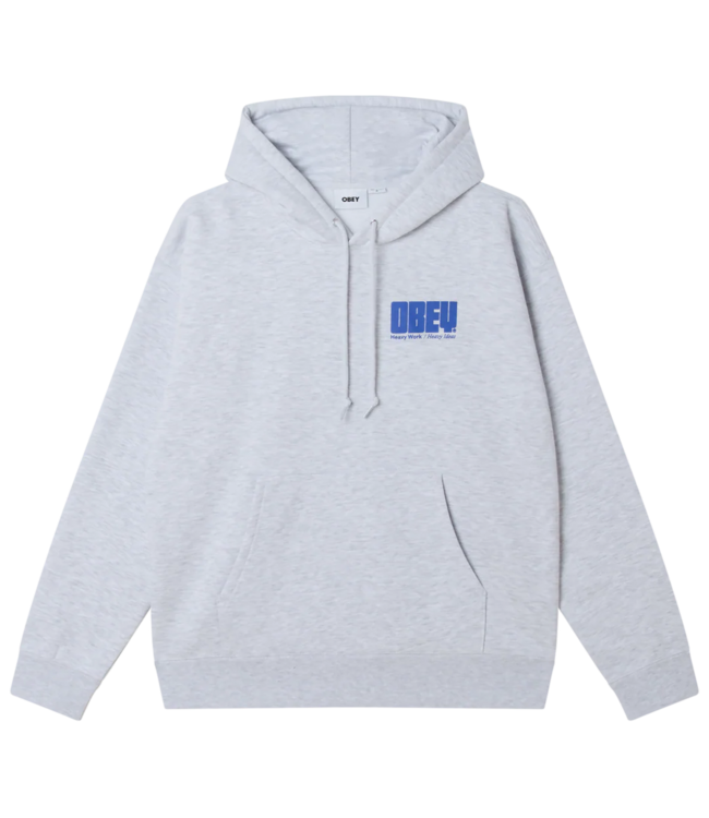 OBEY Obey Heavy Ideas Hood - Ash Grey