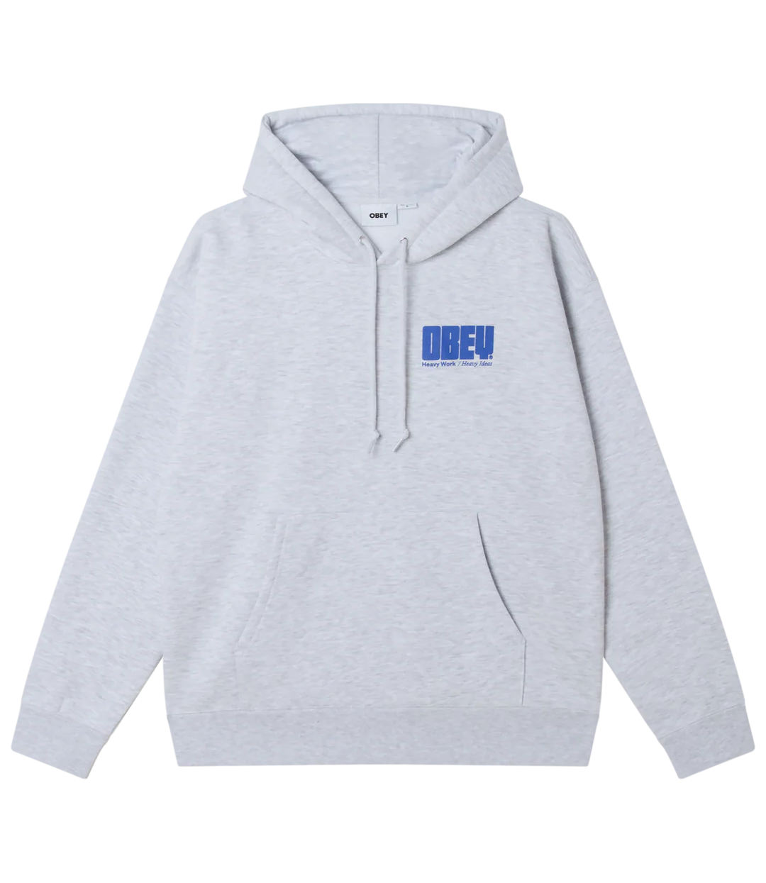 OBEY Obey Heavy Ideas Hood - Ash Grey