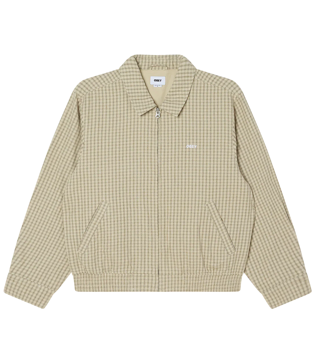 OBEY Obey Luther Blouson Jacket - Abbey Stone Multi