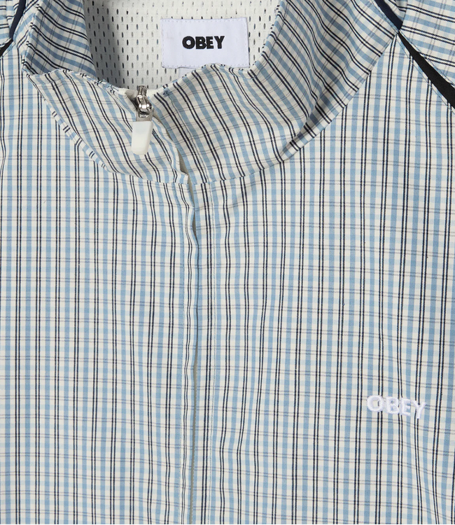 OBEY Obey Practice Windbreaker - Plaid Multi