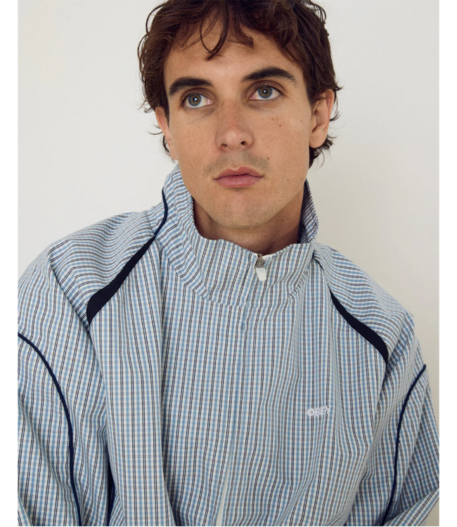 OBEY Obey Practice Windbreaker - Plaid Multi