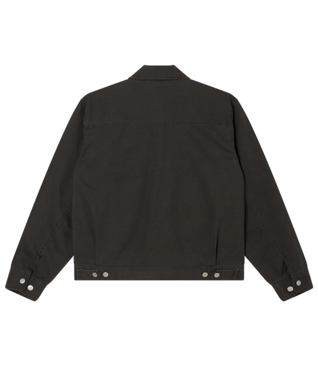 OBEY Obey Walter Work Jacket - Black Faded Wash