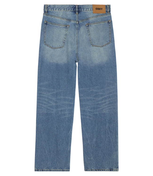 OBEY Classic Baggy Vntg Denim - Heavy Vntg/Light Indigo