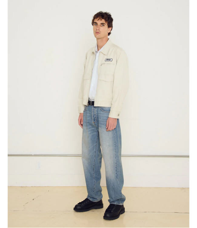 OBEY Classic Baggy Vntg Denim - Heavy Vntg/Light Indigo