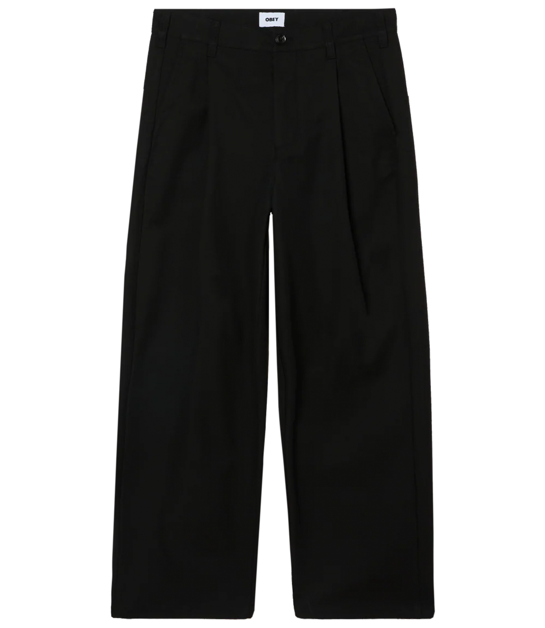 OBEY Dean Pleated Pant - Black