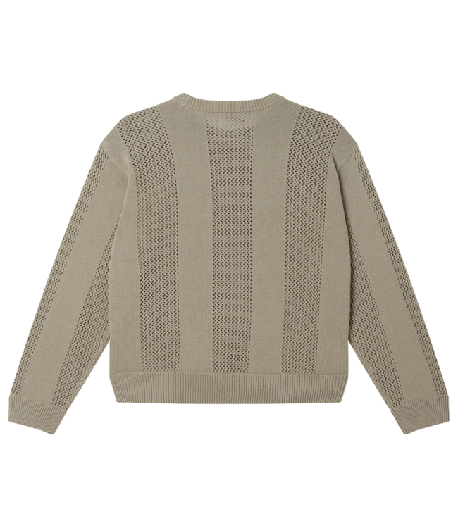 OBEY Obey Crochet Sweater - London Fog