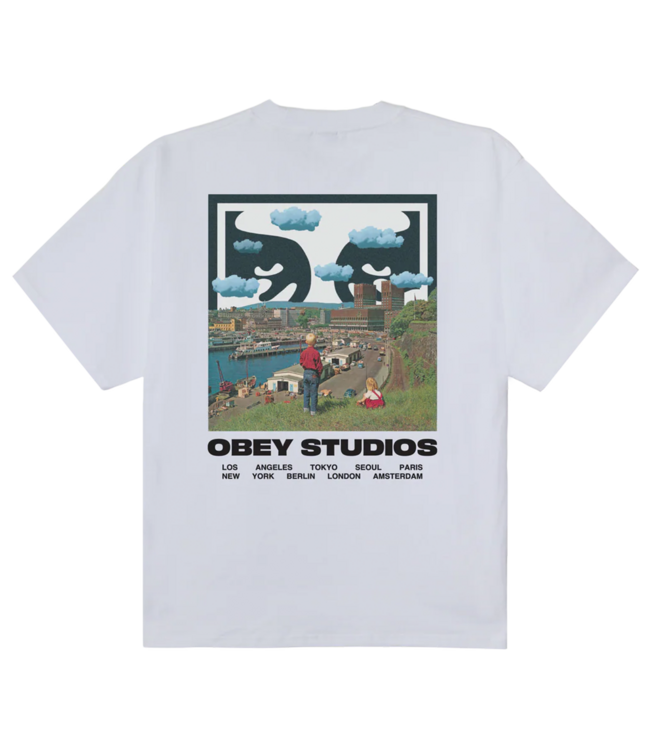 OBEY Obey Sky Face - White