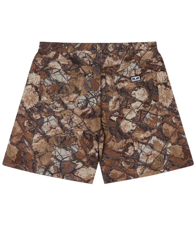 OBEY Bigwig Baggy Denim Short - Fence Camo