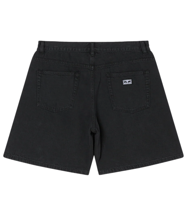 OBEY Emerson Denim Short - Washed Black