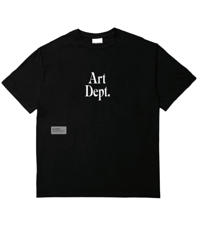 STUDENTS GOLF Art Dept S/S T-shirt - Black