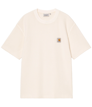 CARHARTT WIP S/S Nelson Waffle T-Shirt - Natural/Garment Dyed