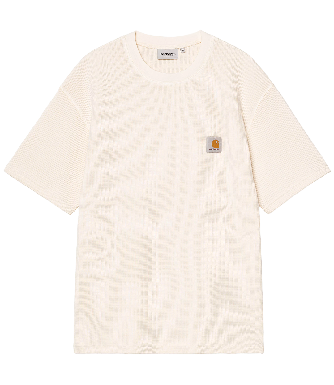 CARHARTT WIP S/S Nelson Waffle T-Shirt - Natural/Garment Dyed