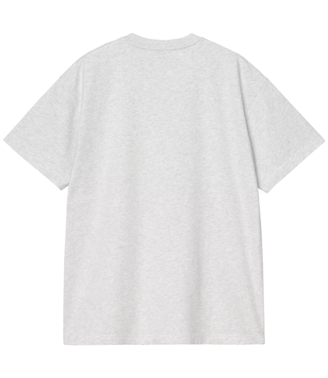 CARHARTT WIP S/S Wip Iii T-Shirt - Ash Heather/Heavy Stone Wash