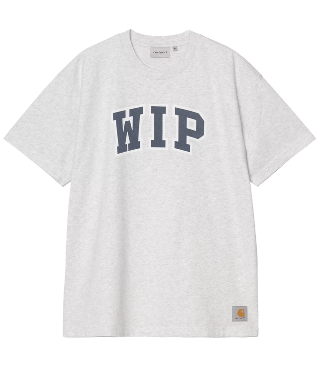 CARHARTT WIP S/S Wip Iii T-Shirt - Ash Heather/Heavy Stone Wash