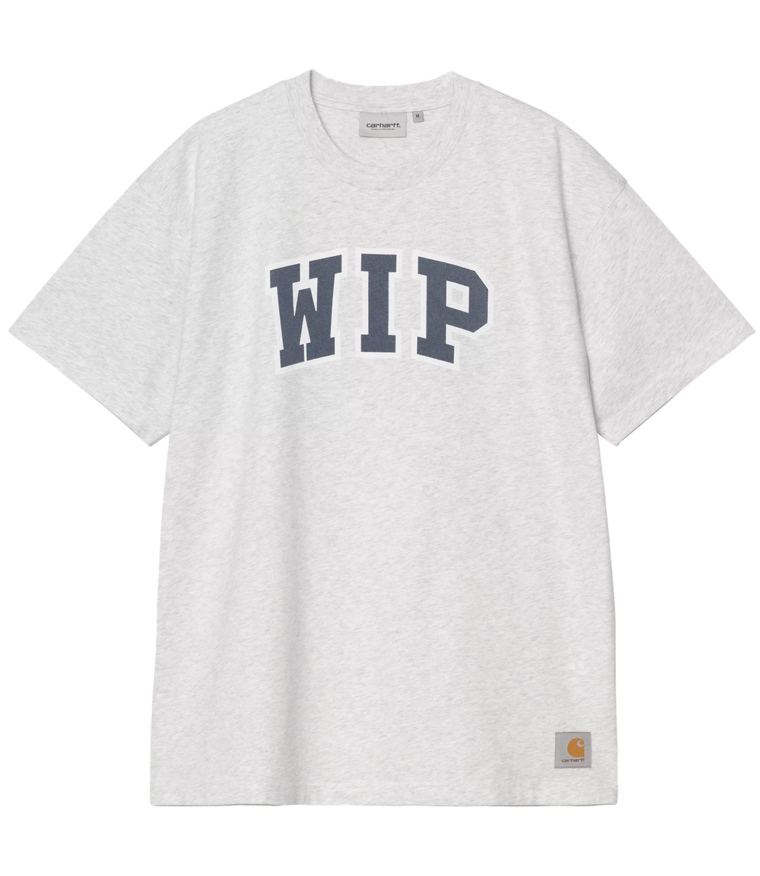 CARHARTT WIP S/S Wip Iii T-Shirt - Ash Heather/Heavy Stone Wash