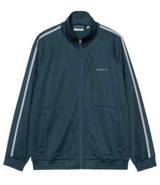 CARHARTT WIP Bolar Sweat Jacket - Blue River/Mirror