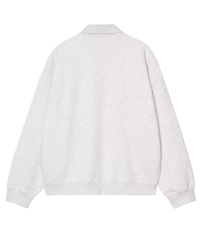 CARHARTT WIP Wip Label Polo Sweat - Ash Heather