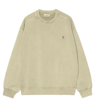 CARHARTT WIP Nelson Sweat - Gentle Green/Garment Dyed
