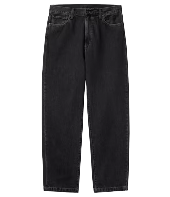 CARHARTT WIP Aaron Pant - Black/Stone Washed