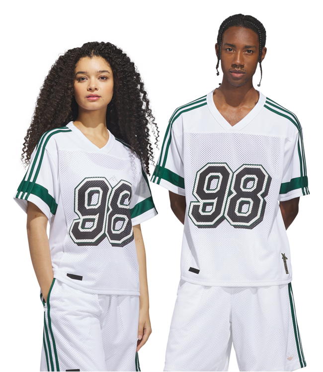 ADIDAS Tyshawn Jersey - White Green