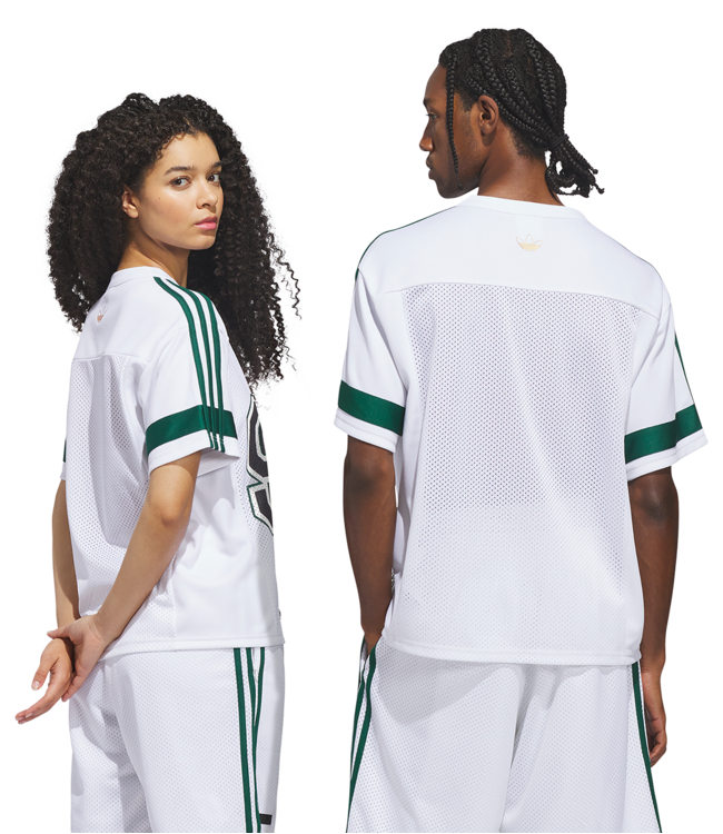 ADIDAS Tyshawn Jersey - White Green