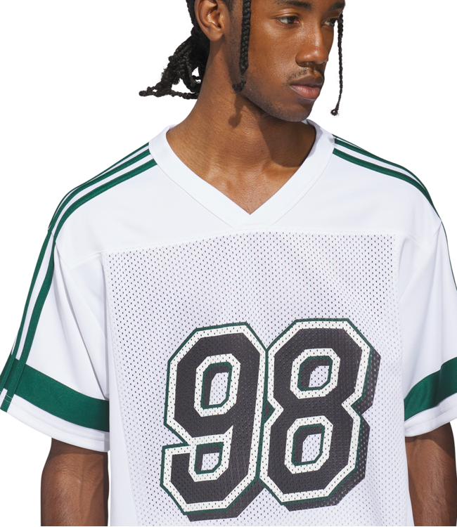 ADIDAS Tyshawn Jersey - White Green
