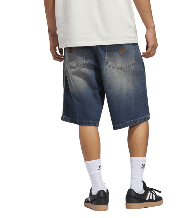 ADIDAS Tyshawn Washed Denim Short - Indigo