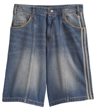 ADIDAS Tyshawn Washed Denim Short - Indigo