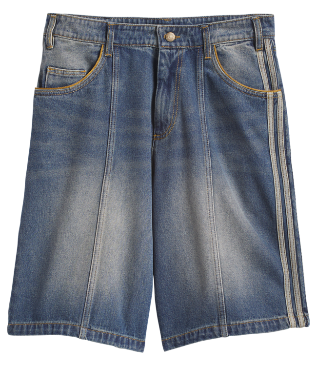 ADIDAS Tyshawn Washed Denim Short - Indigo