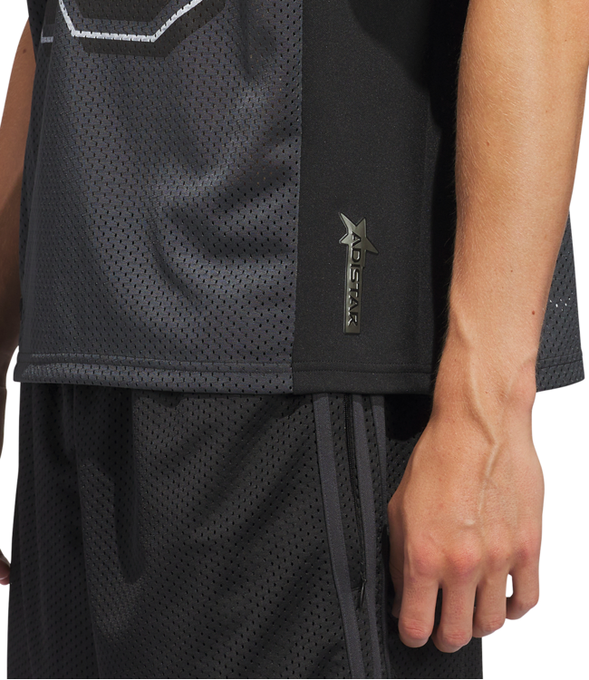 ADIDAS Tyshawn Jersey - Black Carbon
