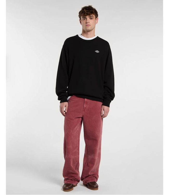 DICKIES 958 Baggy Straight Work Jeans - Garnet