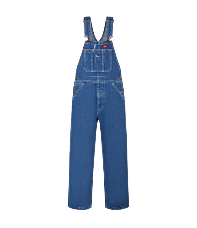 DICKIES Denim Bib - Indigo Blue