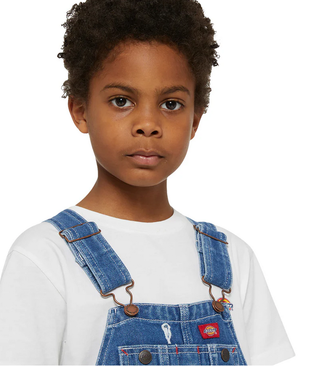 DICKIES Denim Bib - Indigo Blue