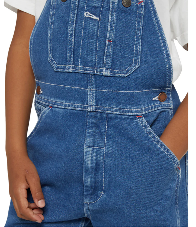 DICKIES Denim Bib - Indigo Blue