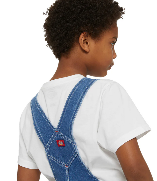 DICKIES Denim Bib - Indigo Blue