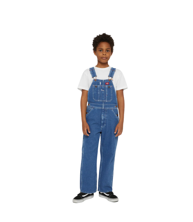 DICKIES Denim Bib - Indigo Blue