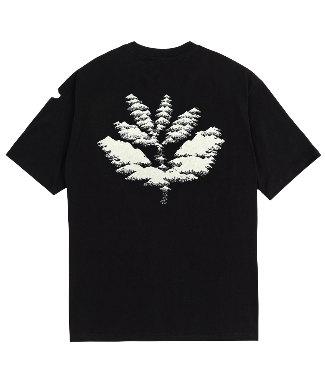 MAGENTA Mountains Tee - Black