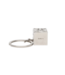 OBEY Icon Face Cube Key Chain - Silver