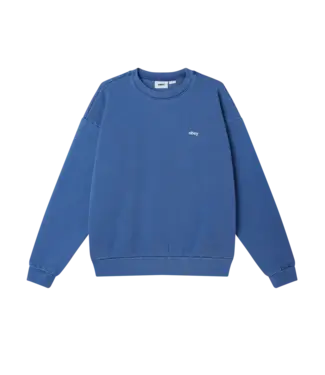 OBEY Lowercase Pigment Crew - Pigment Electric Indigo
