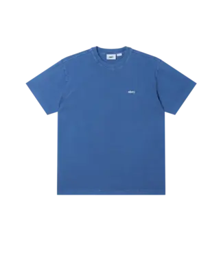 OBEY Lowercase Pigment Tee Ss - Pigment Electric Indigo