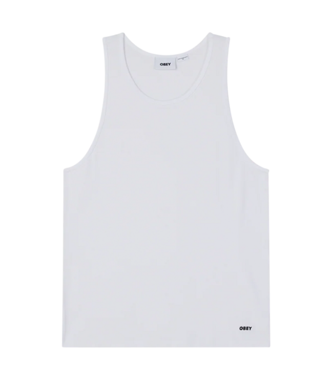 OBEY Standard Rib Tank 2 Pack - White